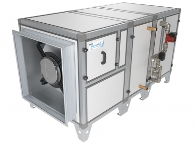 Приточная установка с фреоновым охладителем 8000 Aqua F